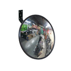 Miroir convexe de sécurité Futech CV24, 24 "x 24" x 3 ", garniture noire-Le miroir convexe de sécurité CV24 est fabriqué en acrylique de haute qualité pour une visibilité accrue de la ligne de vue. Miroir de 24 po de diamètre