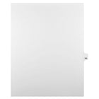 Mark Maker – Onglets séparateurs juridiques blancs, 1/25 onglets, format lettre, sans trous, numéro 190, 25/paquet-Onglets séparateurs blancs, 1/25 onglets