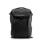 Peak Design - Sac à dos Zip de tous les jours - 20 L  - Minuit-Minuit , Résistant aux intempéries, extérieur en toile de nylon 400D recyclé à 100 %