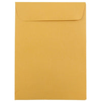 JAM Paper Enveloppes à ouverture au sommet, 5,5 x 7,5 po, papier kraft brun, 100/paquet (4101c)-Enveloppes avec ouverture à l’extrémité