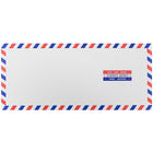 JAM Paper Enveloppes pour poste aérienne, 4 1/8 x 9 1/2 po, 100 par paquet-Poste aérienne