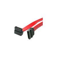 StarTech  Câble Serial ATA/SAS à orientation vers la droite SATA18RA1, 18 po-Prises de données à 7 broches SATA pour une connexion efficace entre les ports séries