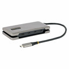 StarTech - Hub USB-C à 4 ports - Gris sidéral-85 W disponibles pour alimenter/charger l'ordinateur hôte et les périphériques en aval (jusqu'à 7,5 W par port)
