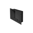 Peerless-AV Boîte accessoires murale de gestion de câbles et de stockage IBA2 avec réceptacle duplex, noir-Noir