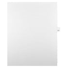 Mark Maker – Onglets séparateurs juridiques blancs, 1/25 onglets, format lettre, sans trous, numéro 111, 25/paquet-Onglets séparateurs blancs, 1/25 onglets