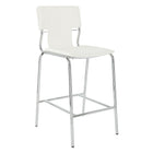 Tabouret compto Dorado, vinyle, base chrome, 26po-1
