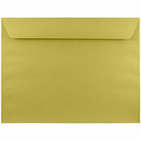 JAM Paper - Enveloppes pour livret - 9" x 12" - Vert Chartreuse - Paquet de 500-Couleur: Vert Chartreuse