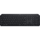Logitech Clavier sans Fil MX Keys Rétro-éclairé - Touches Saisie Réactive - Rétroéclairage - Bluetooth - Noir-Les touches à forme sphérique s'adaptent à la forme de vos doigts, offrant une expérience de frappe plus fluide et familière