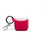 PodPocket – Étui Scoop pour AirPods, rouge Rosso-L'ÉTUI D'ORIGINE POUR AIRPODS : Conçu au Canada PodPockets a été le premier étui en silicone Airpod sur le marché