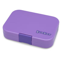 Yumbox Panino - 4 Compartiments - Violet Rêveur-Emballez les aliments humides comme le yogourt et les trempettes (pas l'eau). Parfait pour tous ceux qui emballent des collations