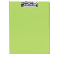 Davis Group Planchette a pince indispensable a levier Lettre, paquet de 10 – Vert Lime-Planche à pince avec 50 capacité en feuilles
