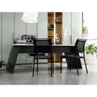 CB Office Ace Multi-Purpose Armless Stacking Chairs - Black - 4 Pack-Poids maximal: 280 lb