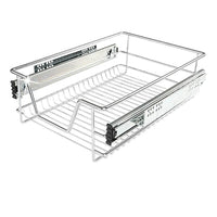TygerClaw TYKCWB210060 Rangement supplémentaire pour cuisine ou chambre à coucher-Panier métallique rétractable pour montage ultérieur