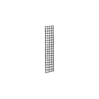 Wamaco - Panneau grillagé de 1 pi x 5 pi, chrome, paquet de 2-Solution idéale pour vitrine de commerçant, foire commerciale et présentoir multiusages