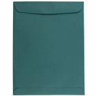 JAM Paper - Enveloppes haut de gamme pour catalogue à extrémité ouverte - 10 x 13 - bleu sarcelle - paquet de 25-Couleur sarcelle