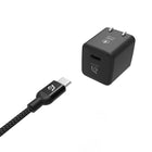 Chargeur mural USB-C Adam Elements OMNIA X1 20 W - Noir-Chargeur 20 W ultra-compact pour alimenter votre iPad Pro à PLEINE VITESSE