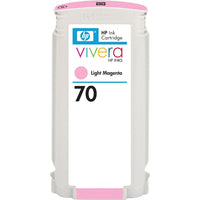 HP – Cartouche d’encre magenta clair 70 (C9455A)-Magenta clair