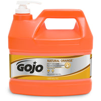 Gojo - NATURAL ORANGE Nettoyant doux pour les mains-Contient un ingrédient d’agrumes naturel
