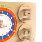 Flash Furniture - Tableau d'activites mural STEAM, Bright Beginning de qualite commerciale avec finition naturelle et accents-Developpe plusieurs competences cognitives