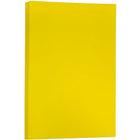 Jam Paper Papier cartonné, format tabloïde, Astrobright Jaune solaire, 50/paquet-Poids du papier : 65 lbs