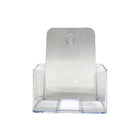 Porte-documents Futech - Acrylique - 6" L x 7,5" H x 3,5" P - Paquet de 2 (CTS0204)-Nombre de fentes: 1