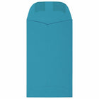 JAM Paper Enveloppes Colourées #3 Coin Commerciales - 2,5" x 4,25" - Bleu recyclé - Paquet de 50-Taille : Pièce #3 (2 1/2 x 4 1/4 pouces)