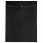  JAM Paper - Enveloppes pour catalogue à extrémité ouverte - 10 x 13 - avec fermeture à fermoir - noir - paquet de 25-Taille: 10 x 13 pouces