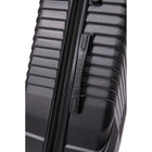 TOSCANO PRODIGIO Bagage à main rigide de 20 po - Noir de jais-Système de roues détachables Dual Glide Tech
