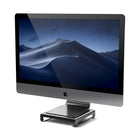 Satechi – Support de type-C pour moniteur iMac, gris cosmique-Son design unique et ergonomique élève votre écran à une hauteur optimale pour un environnement de travail confortable. En soulevant le niveau de vos yeux, le support aide à réduire la fatigue du cou et favorise une meilleure posture lors de travaux prolongés. Surface du dessus : 71,65 po