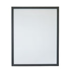 Eddies Hang-Up Display Ltd. Porte-affiches à cadre instantané - aluminium noir - 22 x 28 pouces - 10 paquets-Porte-affiche en aluminium avec cadre à pression
