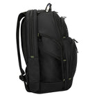 Targus - Drifter Essentials Sac à dos de 15 po-16 po - Noir-Base durable et résistante à l'eau avec des accents métalliques et des tirettes de fermeture éclair