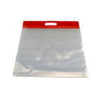 Sacs de rangement Zipafile, rouge, 14" x 13", paquet de 25-Excellente solution pour l'organisation du matériel du centre d'apprentissage et idéale pour transporter les devoirs de lecture et les devoirs tout en protégeant les fournitures de l'usure