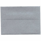 JAM Paper Enveloppe A1 Stardream, effet métallisé, argenté, 50/paquet-Enveloppe en papier à effet métallisé argenté Stardream