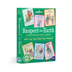 eeBoo Respectez les cartes de conversation de la Terre / Comment vous pouvez aider votre planète-48 cartes qui inspirent la conversation avec les enfants sur la responsabilité et les valeurs