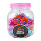 JAM Paper – Punaises, bocal de punaises assorties, 150/paquet (22433543B)-Quantité : 150 punaises