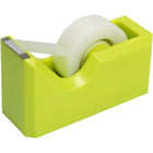 JAM Paper - Office & Desk Ensembles d'agrafeuses et de distributeurs de ruban adhésif - Vert lime-Taille de l'agrafeuse : 6 x 2,5 x 1,125 pouces | Taille du distributeur de ruban adhésif : 4,5 x 2,5 x 1,75 pouces