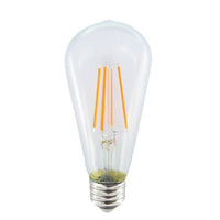 Northern Stars – Ampoule 84792 LED ST64, 7W, intensité variable, blanc chaud, paquet de 2-700 Lumen
