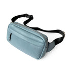 Nicci - Sac banane avec sangle web - Poudre bleue-Bleu - Polyuréthane
