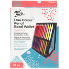 Mont Marte Crayons de couleur doubles dans un étui - Paquet de 25-1