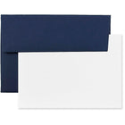 JAM Paper Ensemble de correspondance de 100 cartes et enveloppes de format A7, bleu marine, 100/pqt-Bleu marine