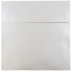 JAM Paper Enveloppe Stardream à effet métallisé, 8,5 x 8,5 po, argenté, 50/paquet-Enveloppes Stardream en papier argenté à effet métallisé