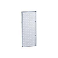 Azar Displays – Tableau mural à 1 côté avec panneau perforé, 20 x 8 po, translucide, 2/paquet (770820-CLR)-Pour surfaces planes