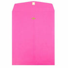  JAM Paper - Enveloppes Colourées pour catalogue à extrémité ouverte - 10 x 13 - avec fermeture à fermoir - rose ultra fuchsia - paquet de 25-Enveloppe Ultra Fuchsia