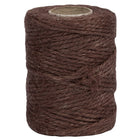 JAM Paper Ficelle kraft de jute naturel, 3 plis, brun chocolat, 219 pi (long.), 3/paquet-219 pi