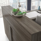 Sauder - La Collection Affirm Surmeuble de reception - Finition Hudson Elm-Plateau durable de 1 po.