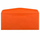 JAM Paper #10 Enveloppes à fenêtre commerciales - 4,125" x 9,5" - Orange recyclées - Paquet de 50-Quantité : 50 enveloppes par paquet