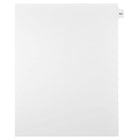 Mark Maker – Onglets séparateurs juridiques blancs, 1/15 onglets, format lettre, sans trous, numéro 151, 25/paquet-Onglets séparateurs blancs, 1/15 onglets