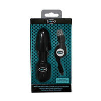Goon – Chargeur USB combiné rétractable 99335 pour iPhone 5, 3,5 x 2 x 6,5 (po), 100 gr-Entrée CA : 100 à 240 V, 0,2 A, 50 à 69 Hz