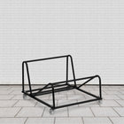 Flash Furniture – Chariot pour chaises empilables à haute densité, noir-Roulettes pivotantes