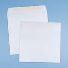 JAM Paper Enveloppes carrées standard avec fermeture gommée, 8 1/2 x 8 1/2 po, blanc, 100/pqt-Ouverture : Carrée